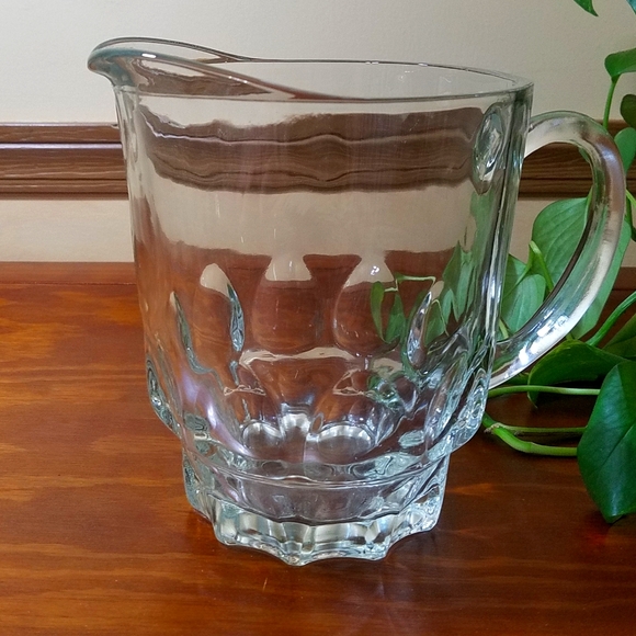 Vintage Glass Pitcher